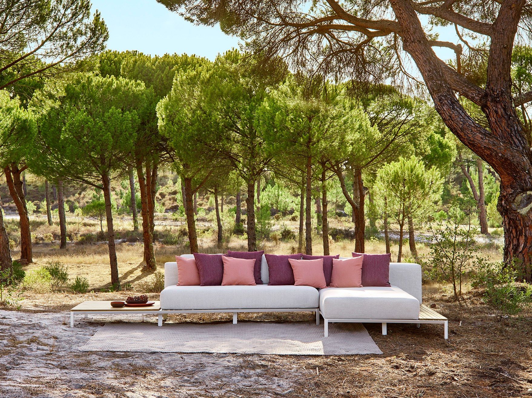 2-местный акриловый тканевый садовый диван Jardinico Mauroo ARCH-00024711 - Вид №6