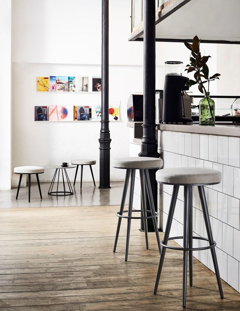 Bivaq Низкий садовый табурет с тканевой обивкой Vint sun-id-1466935 - Вид №4