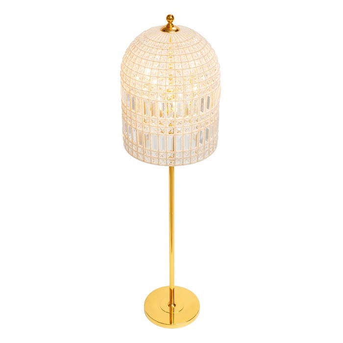500273-01 ABHIKA КЛЕТКА ДЛЯ НАПОЛЬНОЙ ЛАМПЫ GOLD  - Вид №1