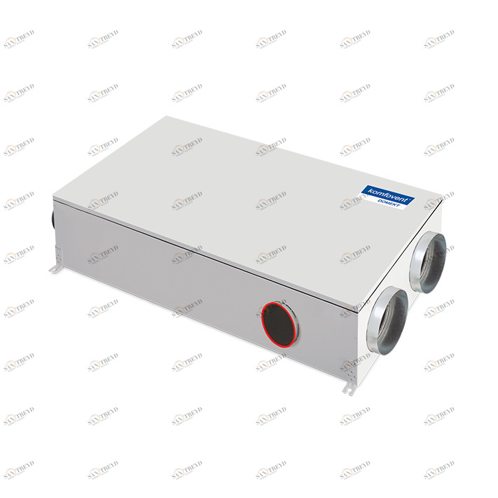 Приточно-вытяжная установка с роторным рекуператором DOMEKT-R-400-F KOMFOVENT sun-id-683177