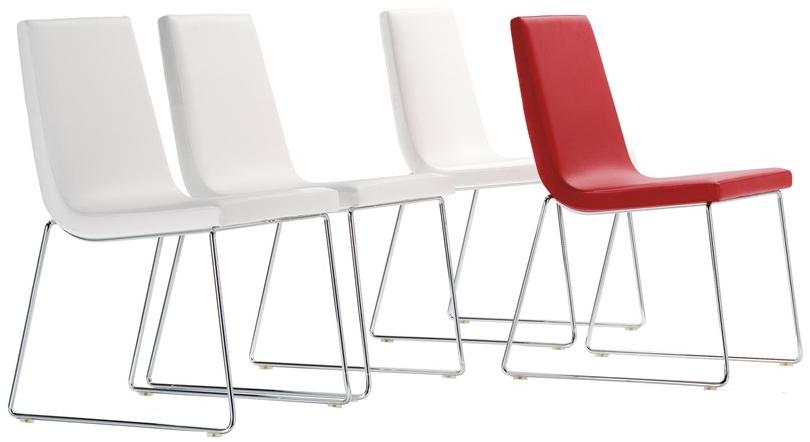 Andreu World Штабелируемое мягкое кресло-санки Lineal comfort Si0594 - Вид №6