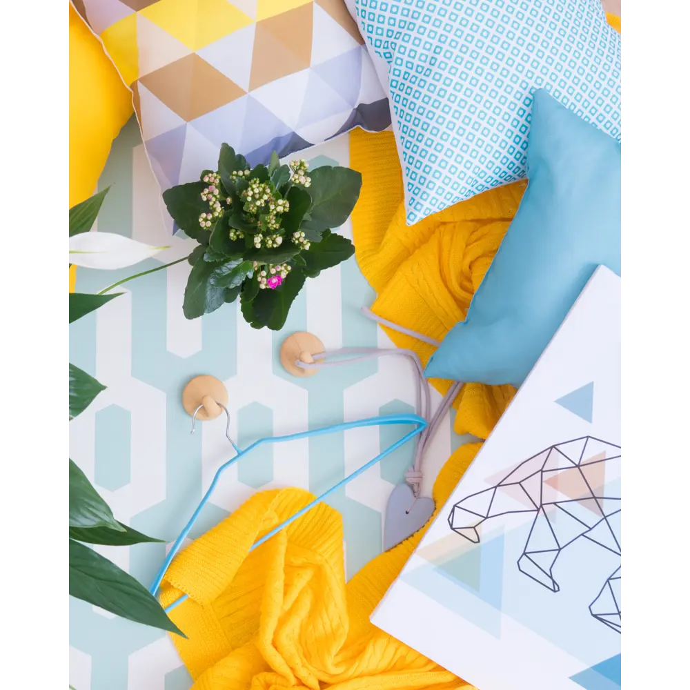 Подушка декоративная «Природа» 40х40 см цвет бирюзовый 18776860 STLM-2200551 SEASONS  - Вид №7