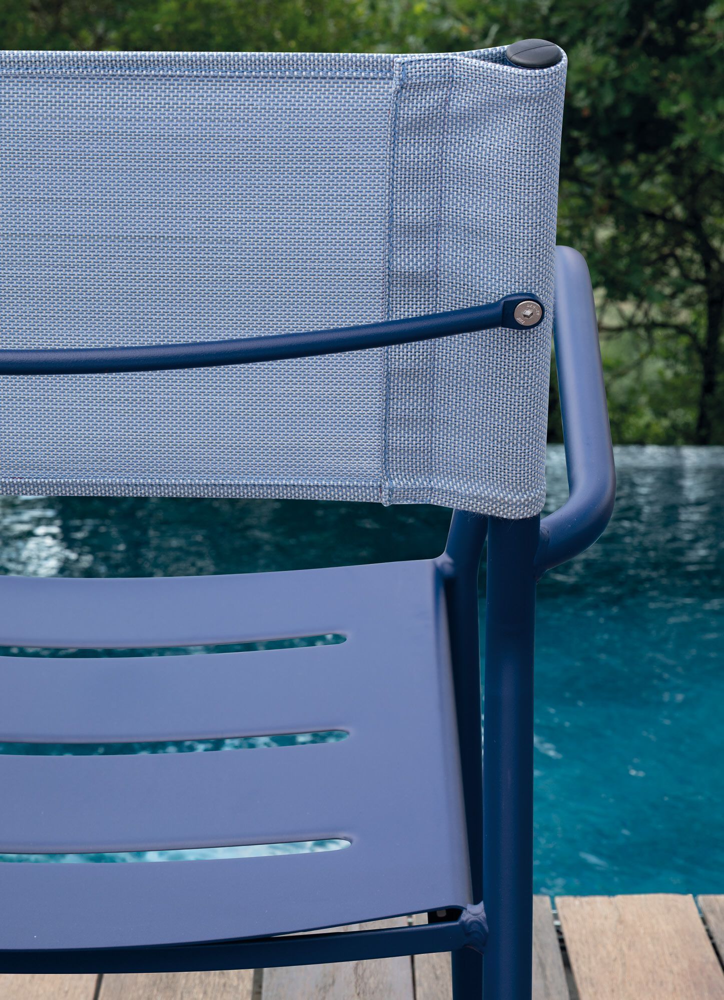 Металлический садовый стул с подлокотниками Vermobil Вера ARCH-00139038 - Вид №13