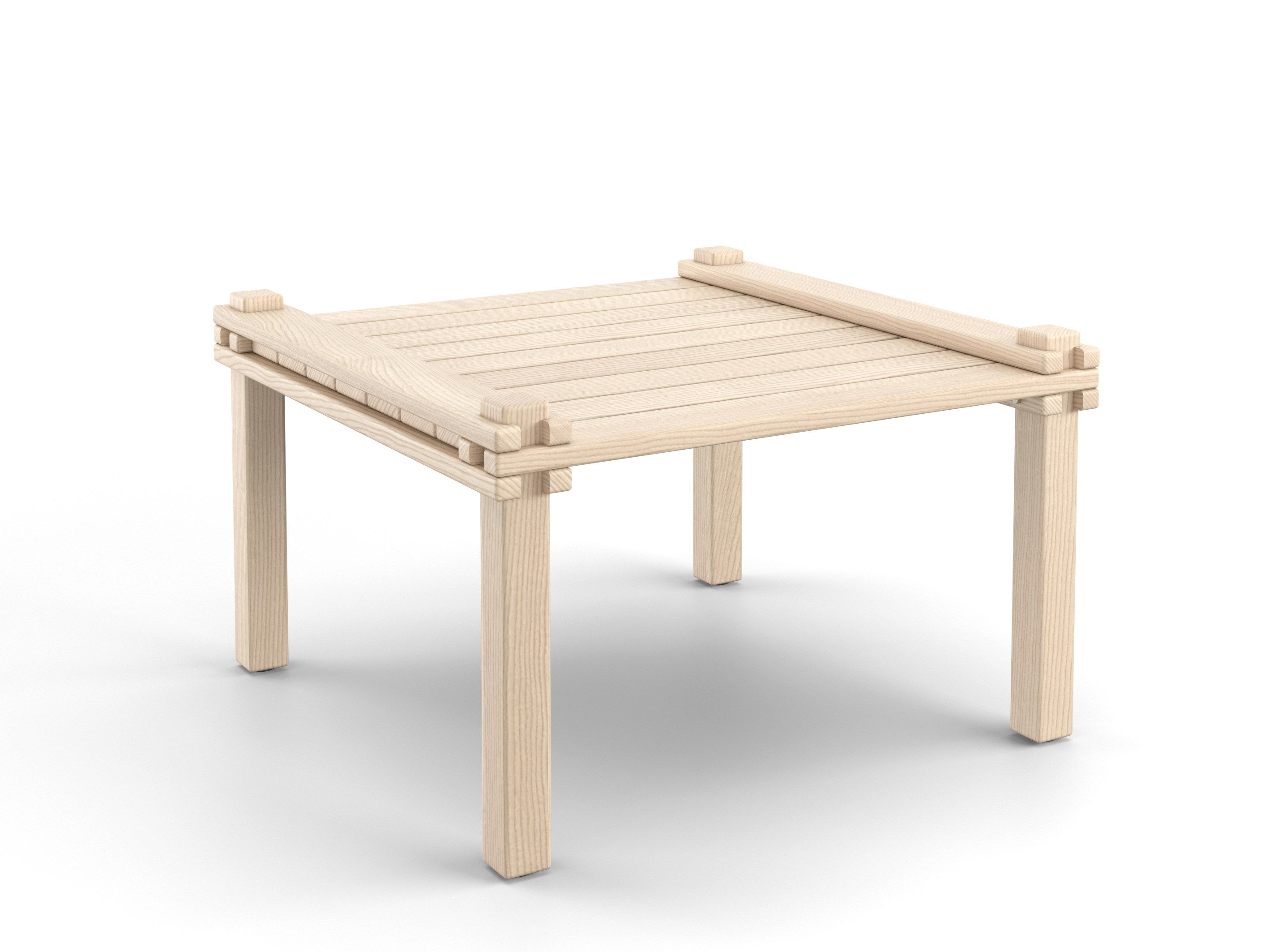 Квадратный садовый столик из массива дерева COR Farmer ARCH-00135596