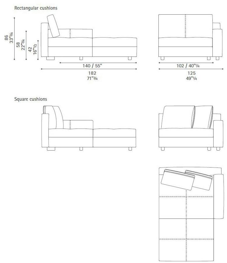 Poltrona Frau Модульный диван La collezione - divani e poltrone sun-id-1459157 - Вид №11