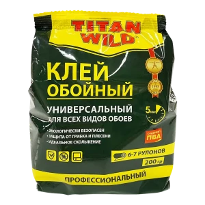 90449800 Клей обойный универсальный Titan wild 35 м² STLM-0818098