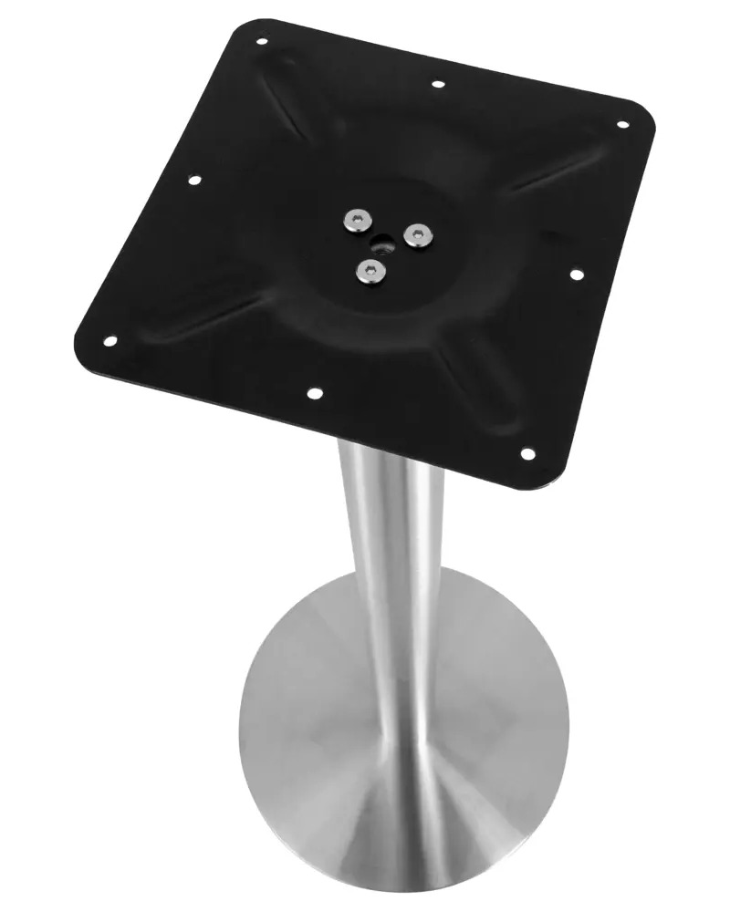 91809222 Подстолье барное Stan High 45x108x45 см сталь цвет серебристый STLM-1005645