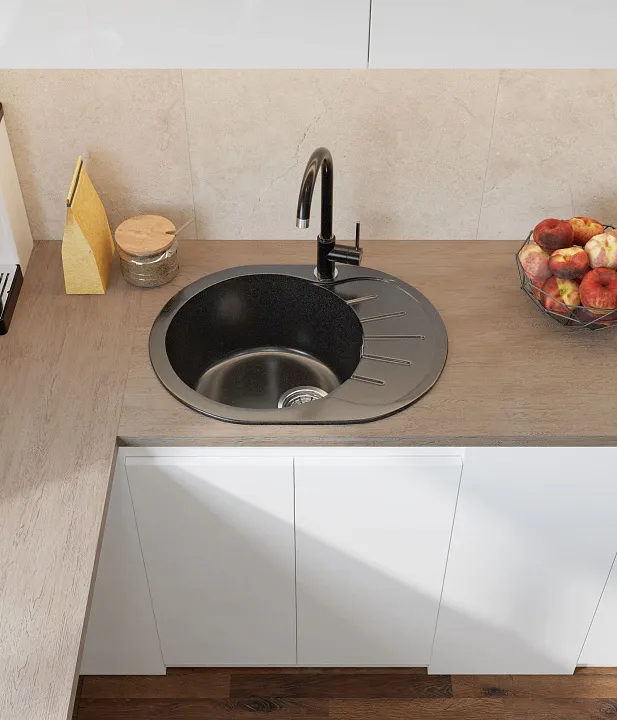 Кухонная мойка R-580L GRANFEST RONDO - Вид №4