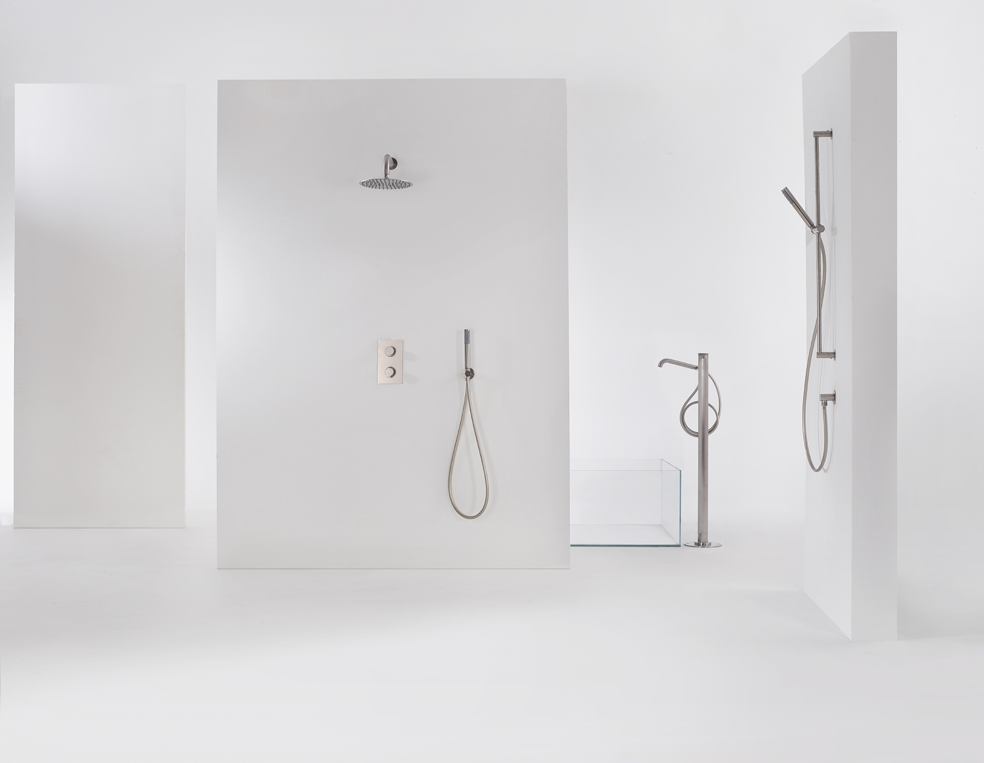 INC004-075 Hержавеющая сталь матовая Zen-Inox BOSSINI  - Вид №2