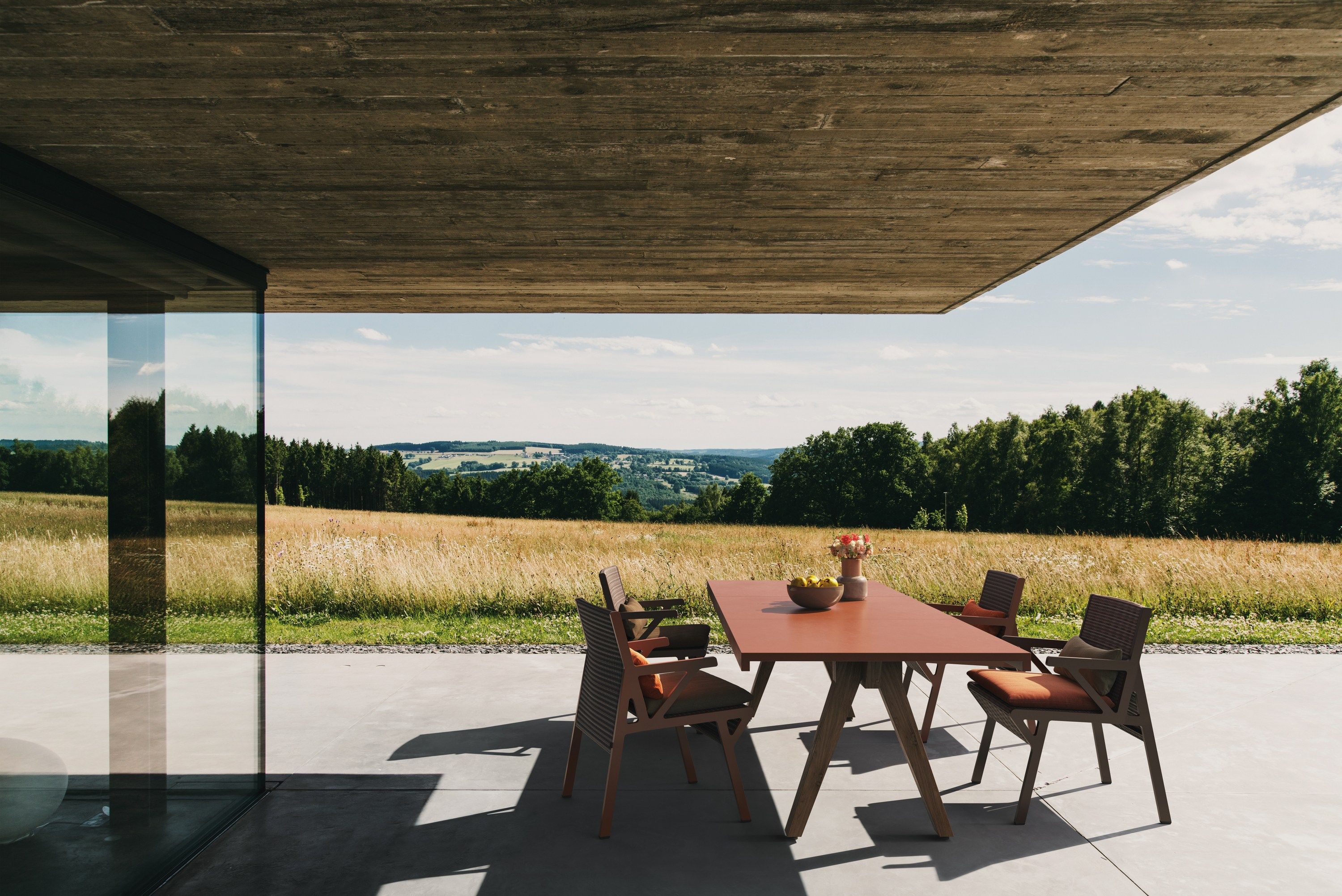 Тканевый садовый стул с подлокотниками Kettal Vieques ARCH-00018625 - Вид №1