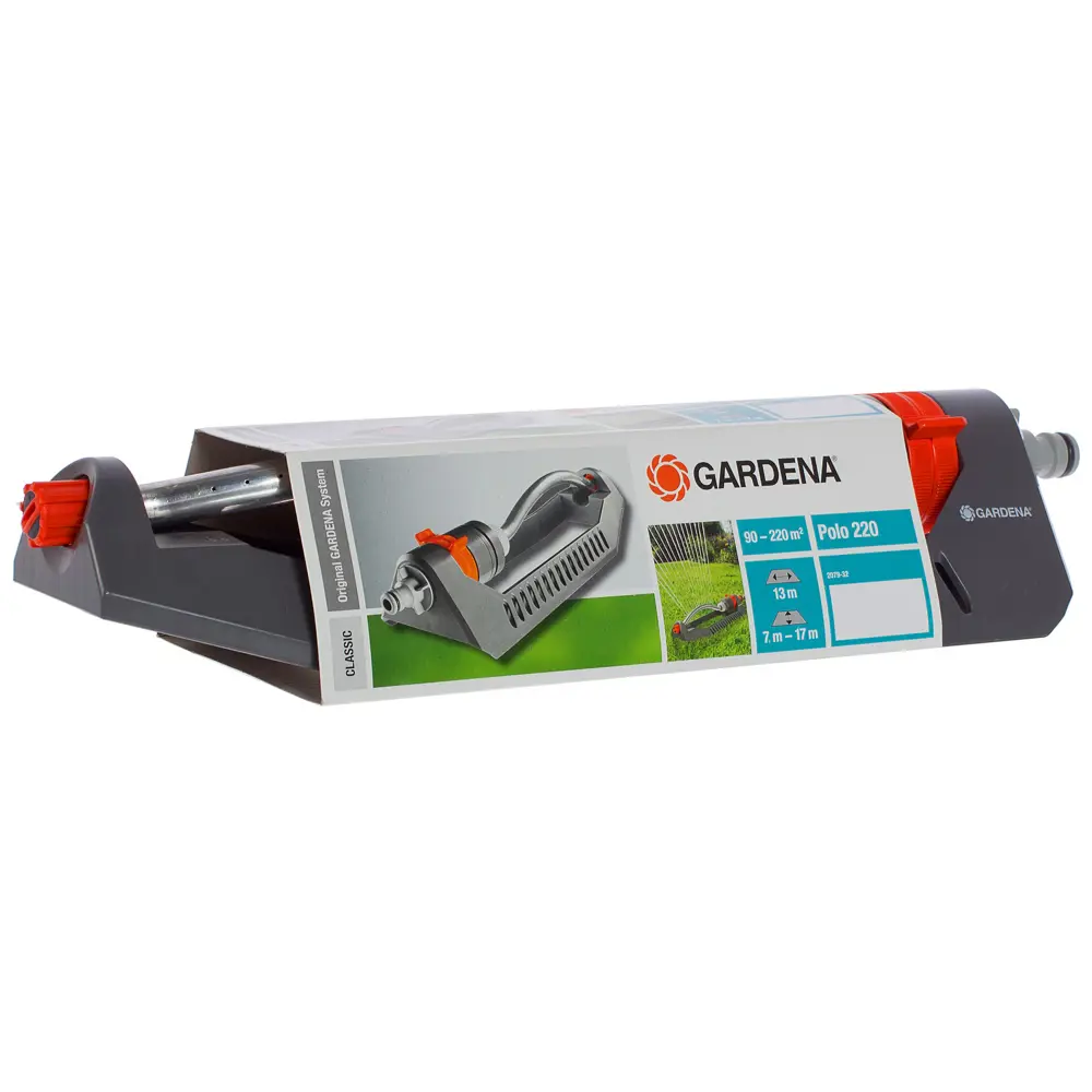 Дождеватель для полива осциллирующий Gardena Polo Classic Canadian, 220 (м²) STLM-2103935 - Вид №2