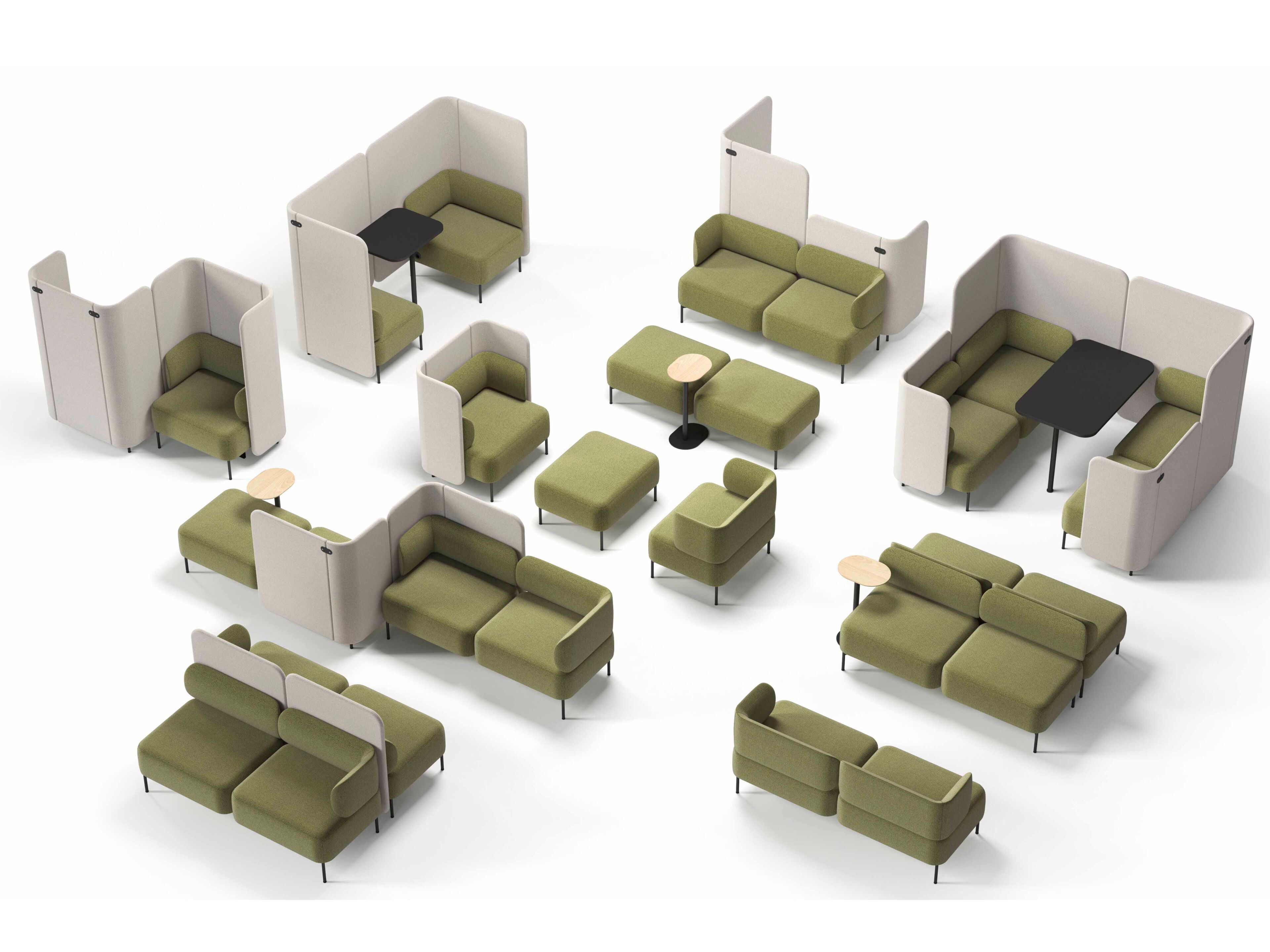 Ткань диван SITLOSOPHY® Berirama ARCH-00065693 - Вид №2