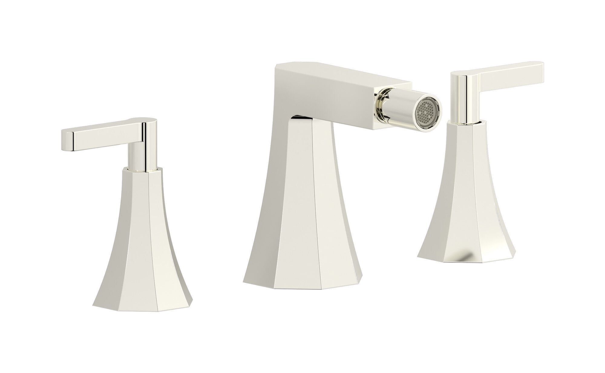 Смеситель для биде с 3 отверстиями для пола с поворотным горлышком IB Belmondo + Belmondo Elle ARCH-00082183 - Вид №3