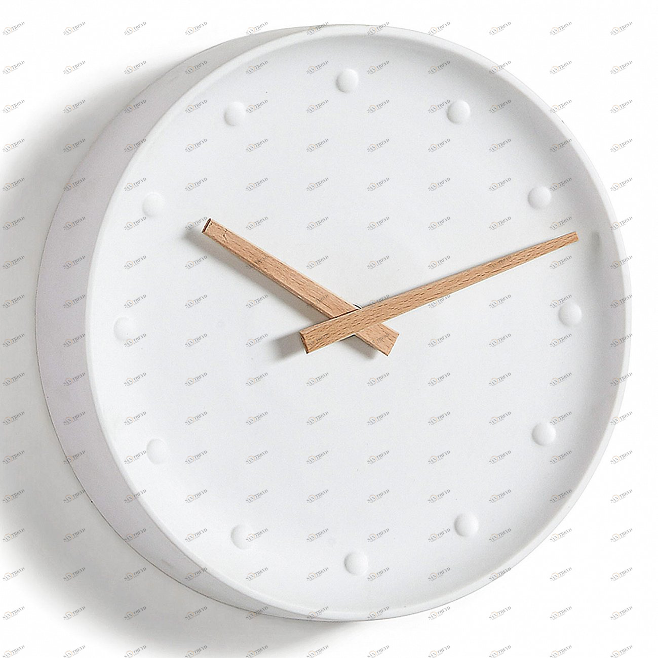 Часы белые настенные круглые Wanu от La Forma LA FORMA WANU 344237 Белый 