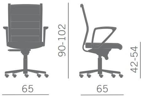Kastel Поворотный офисный стул Kosmo top sun-id-1387878 - Вид №1