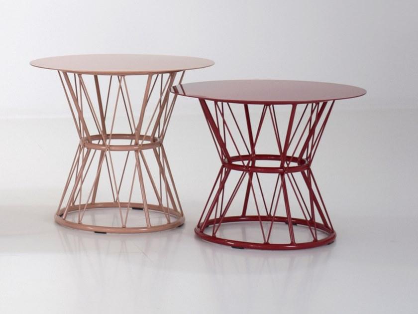 Mobboli Круглый журнальный столик из металла Atenea sun-id-1446211 - Вид №4