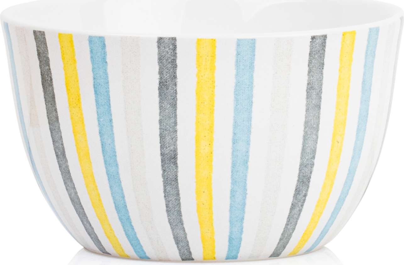 10652468 Certified International Салатник индивидуальный Certified Int. Лимоны 13х7,5см, керамика (полоска) Керамика 