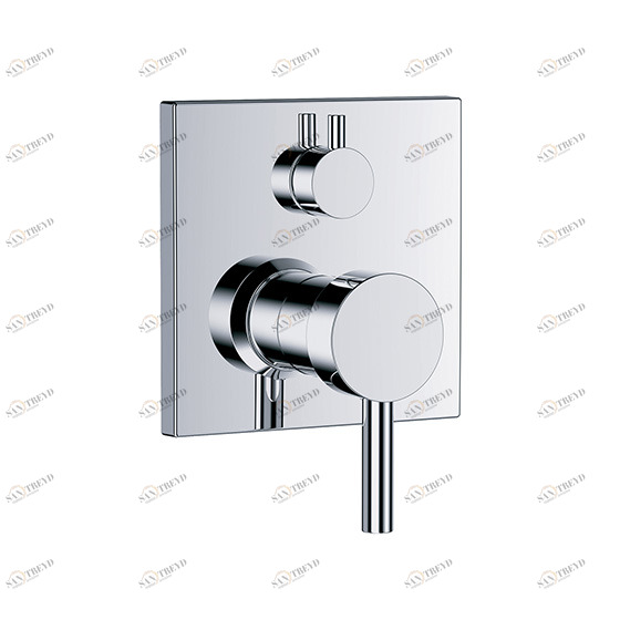 Смеситель для душа скрытого монтажа ½" JOERGER Charleston Square 634.20.125.000