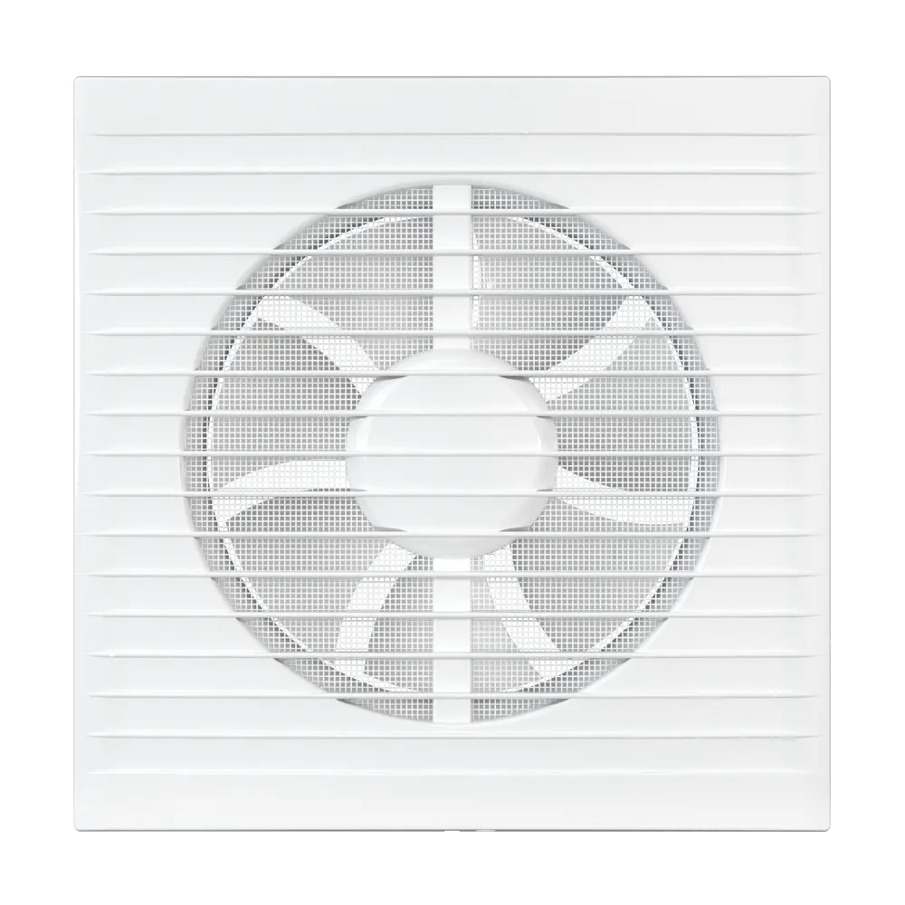 Вентилятор осевой вытяжной Auramax D150 мм 38 дБ 250 м3/ч с сеткой цвет белый STLM-2005723 - Вид №3