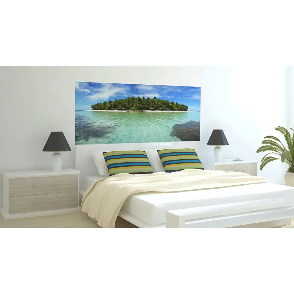 Фотообои флизелиновые Остров 200x100 см МОСКОВСКАЯ ОБОЙНАЯ ФАБРИКА Malex factory STLM-2200431 - Вид №1