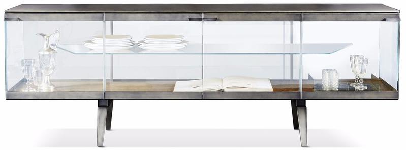 Gallotti&Radice Буфет из закаленного стекла с распашными дверцами Pandora sun-id-1362543 - Вид №1
