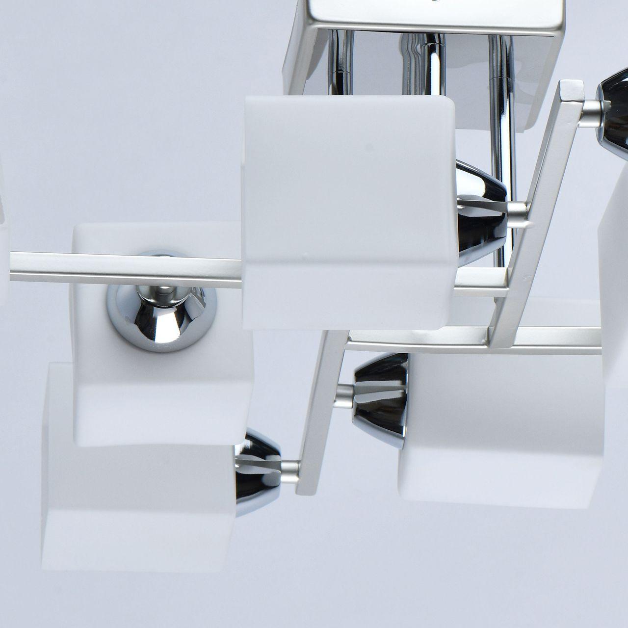 Потолочная люстра De Markt City Тетро 673015108 DE MARKT ТЕТРО 328385 Белый;серебро  - Вид №2