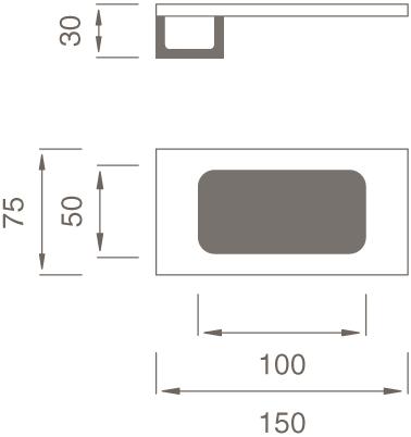 Ceadesign Настенная мыльница из нержавеющей стали Duet - accessori Det 87 - Вид №2
