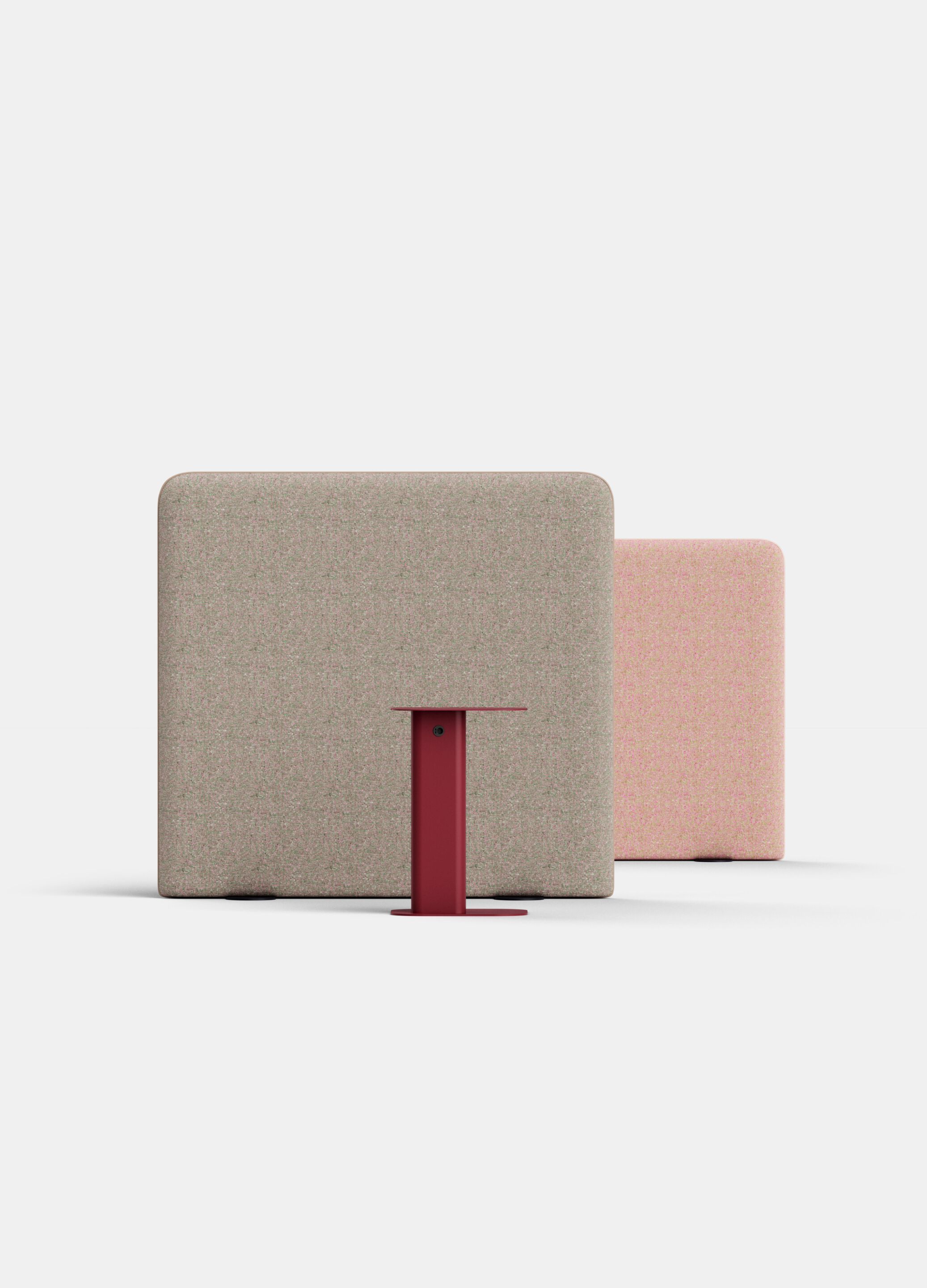 Звукопоглощающая офисная перегородка отдельно стоящая ткань IBEBI Kumo ARCH-00091240 - Вид №2