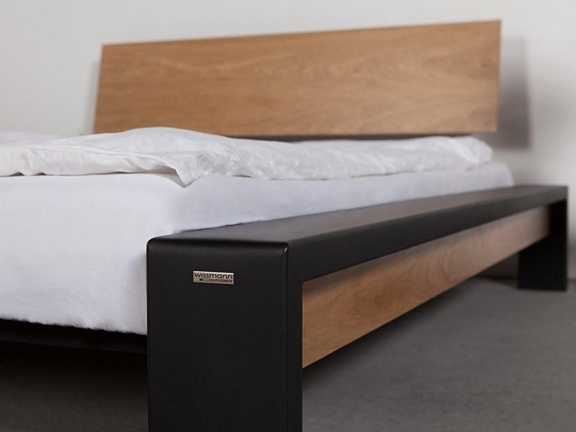 Wissmann raumobjekte Кровать из стали и дерева  326  - Вид №2