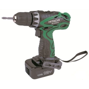 Шуруповерт Hitachi DS12DVF3, Ni-Cd 12 В, 1,5 Ач