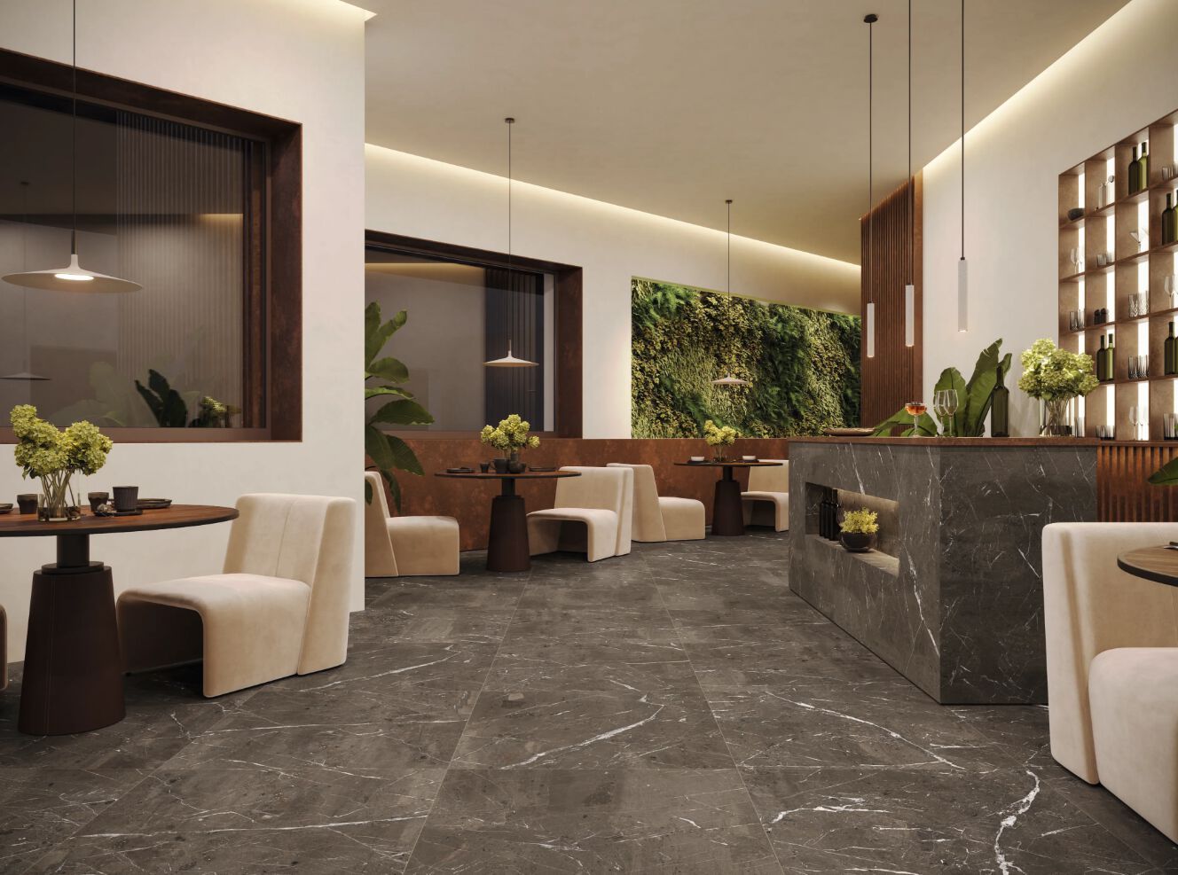 Пол / напольное покрытие из керамогранита с мраморным эффектом Imola THE ROCK ARCH-00062970 - Вид №12