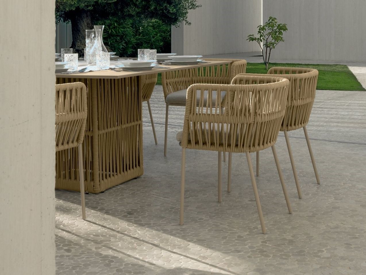 Веревочный садовый стул Talenti ARCH-00042275 - Вид №3