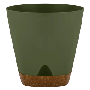 Горшок для цветов Ingreen Wood Ø17 h16.5 см v2.5 л пластик тайга