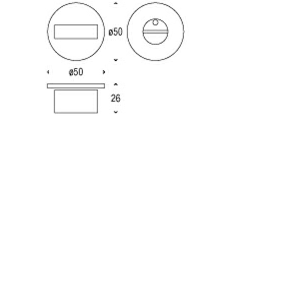 FROST Ключевина ELEMENT 2001 » полированная. Нержавеющая сталь Полированный A2001P  - Вид №1