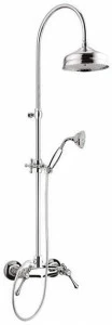 Rubinetteria Giulini Настенная душевая стойка с душевой лейкой Londra 7207wc-s