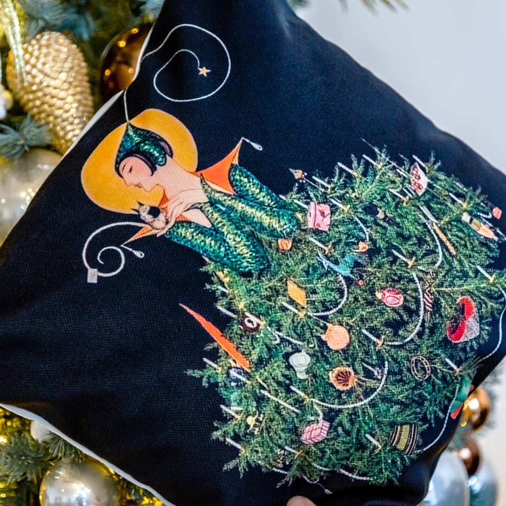 134182 Декоративная подушка «Vogue-Рождество» Object Desire  - Вид №1