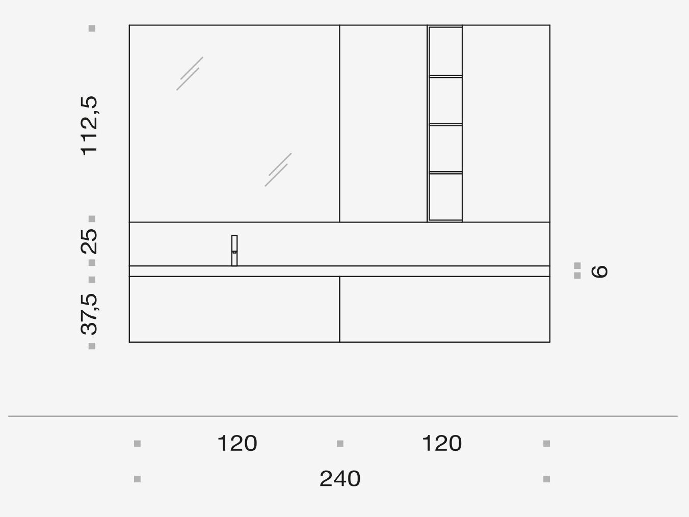 Деревянный умывальник с зеркалом ARCOM Поллок ARCH-00086836 - Вид №2