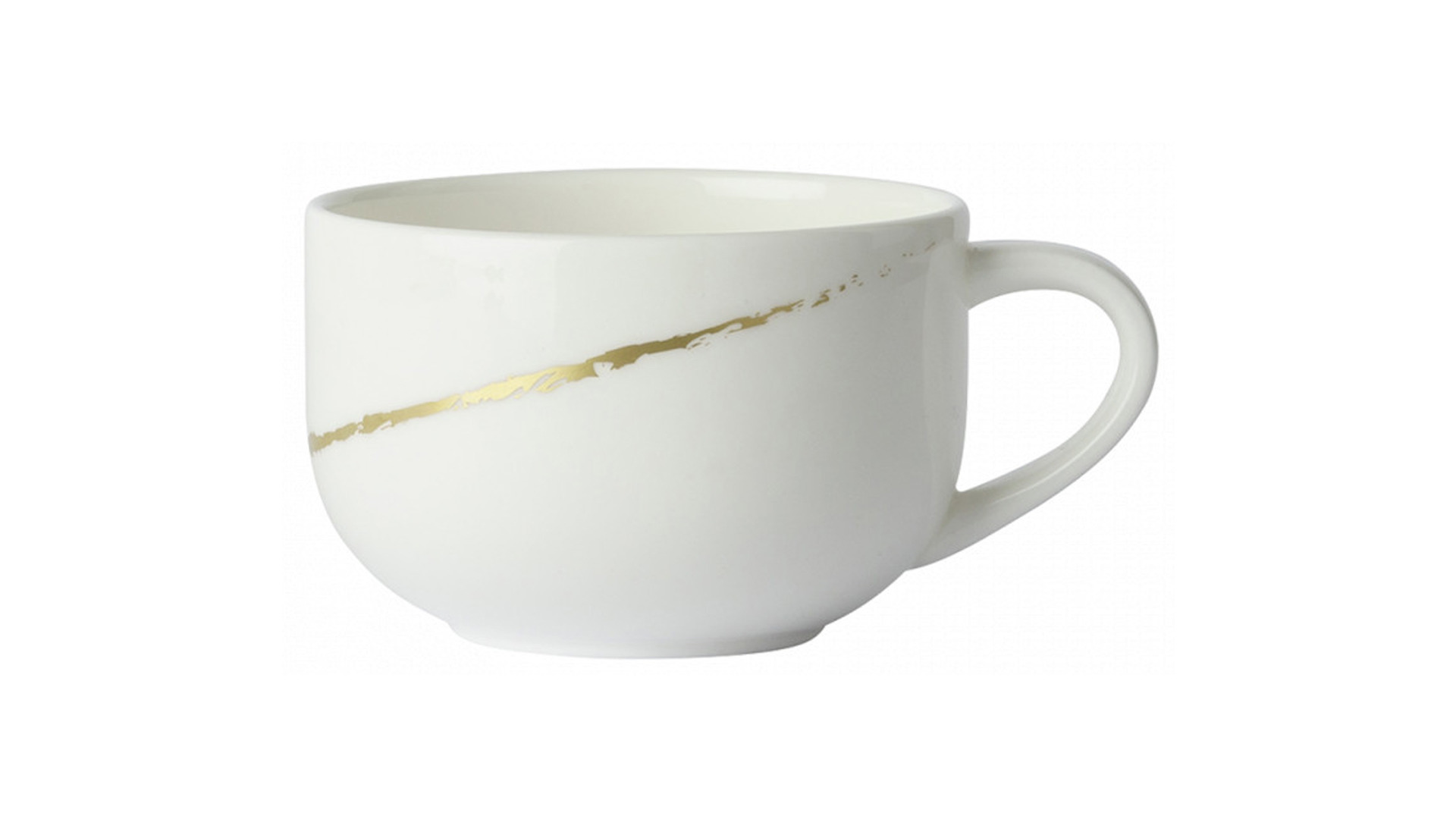 10676192 Royal Crown Derby Чашка чайная с блюдцем Royal Crown Derby Эскиз. Белый 240мл, фарфор Фарфор, Керамика  - Вид №1