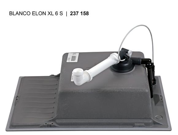 524854 Кухонная мойка Blanco Elon XL 6 S-F антрацит  Blanco Elon Антрацит - Вид №8