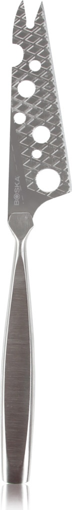 10650039 Boska Нож для мягкого и полутвердого сыра Boska "Монако+" 24х3,3х0,8см, сталь нержавеющая Сталь нержавеющая 