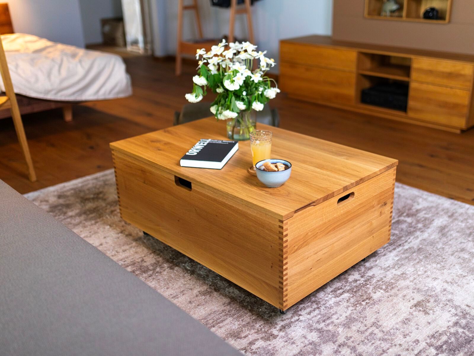 Журнальный столик с отсеком для хранения sixay furniture HOOK Table Chest ARCH-00087948 - Вид №6