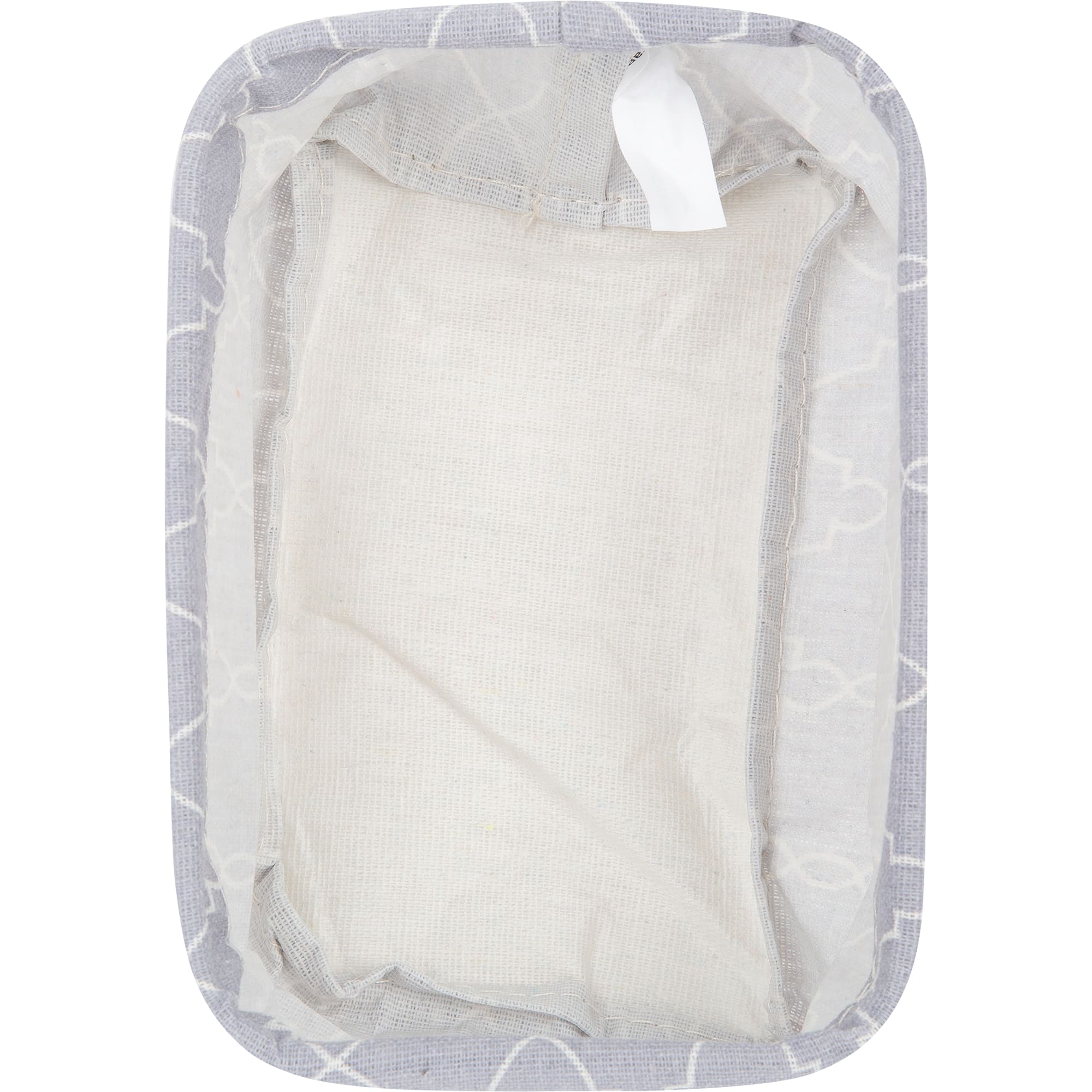 82769466 Коробка складная 12х8х9 см полиэстер цвет серый DANISH Santreyd  - Вид №1