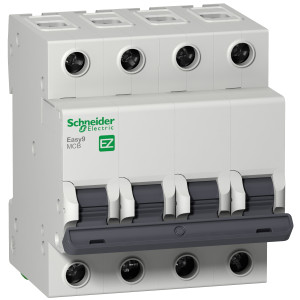 EZ9F34432 Автоматический выключатель 4P 32А (C) 4.5кА Schneider Electric Easy9