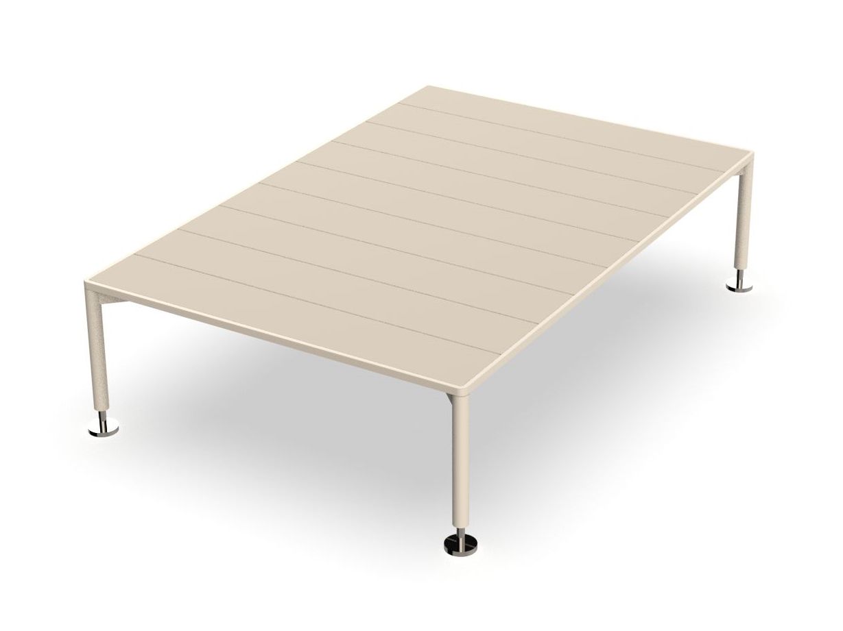 Алюминиевый прямоугольный садовый столик Vondom Hamptons ARCH-00085134