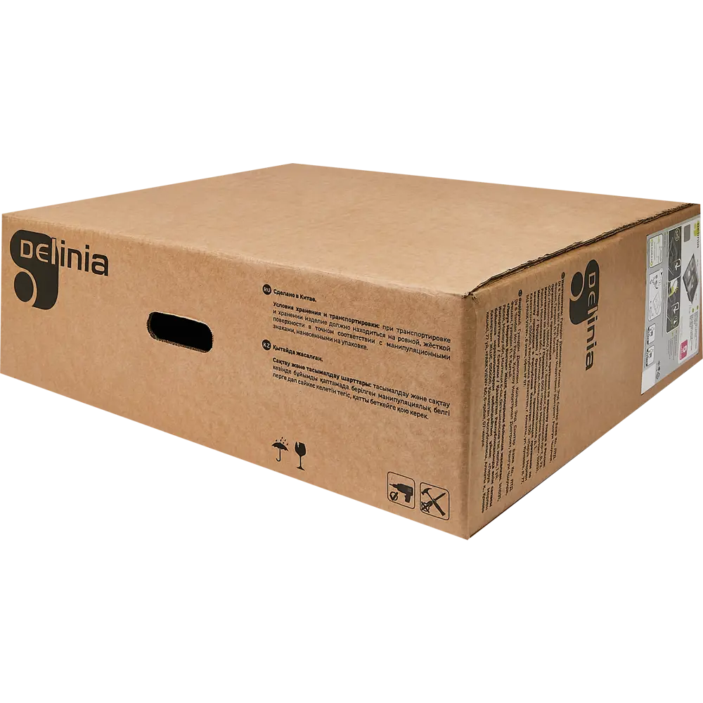 Врезная кухонная мойка DELINIA М12S 60×48 см с увеличенной гарантией 89337714 M12S STLM-1337328 - Вид №6