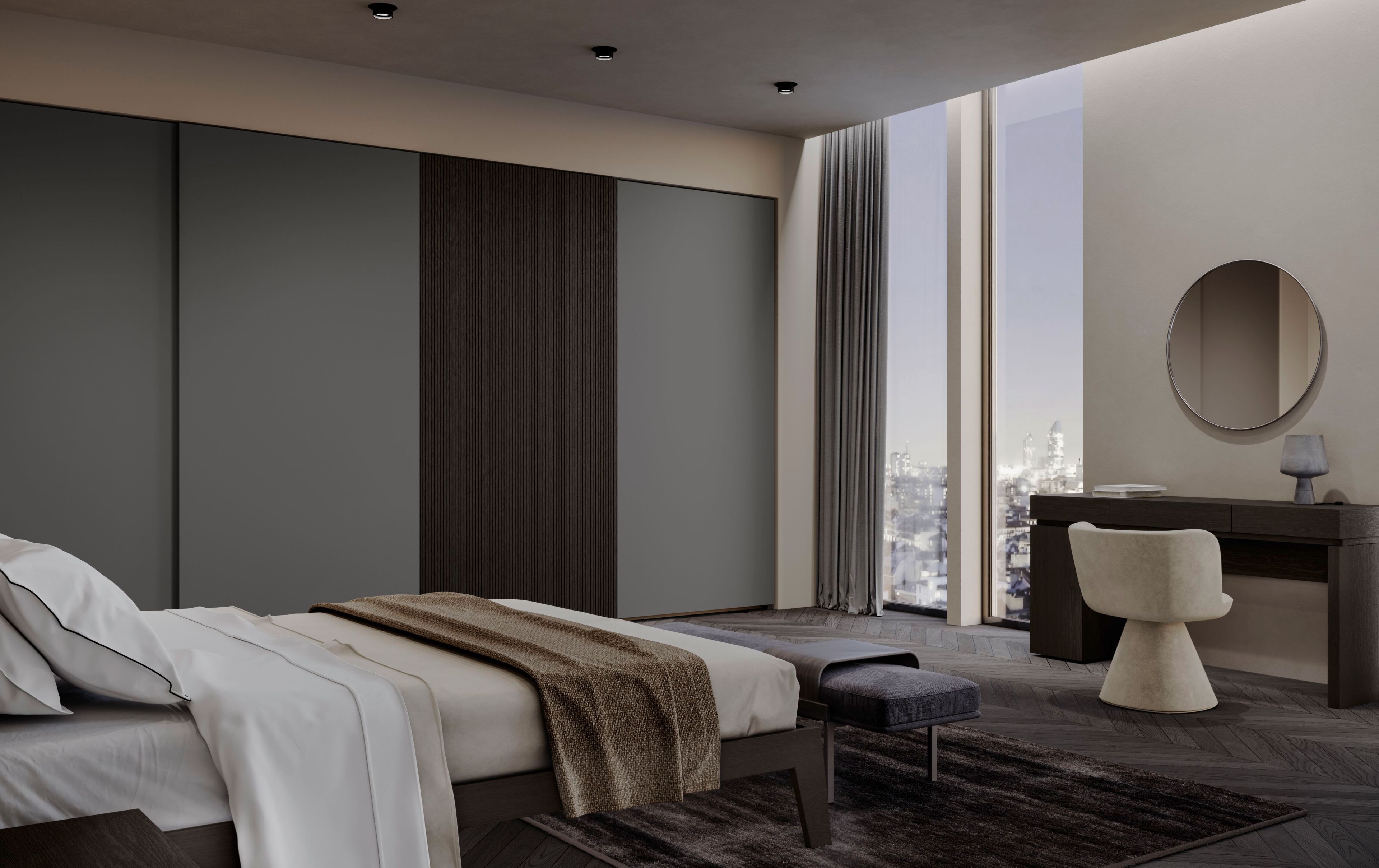 Деревянный настенный секционный шкаф Olivieri STYLE ARCH-00058399 - Вид №15