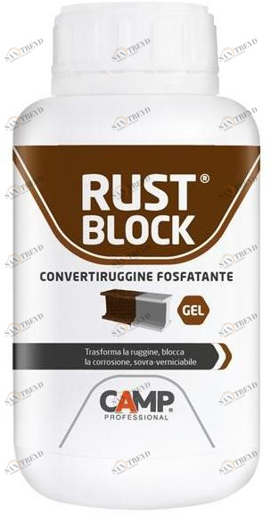 CAMP Преобразователь ржавчины, раскислитель, гель-лак для металла Rust block sun-id-1382881