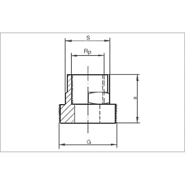 133701142 SANHA 3370 разъемн.соед.с плоск.упл. с накидной гайкой 11/4x2 мм  - Вид №1