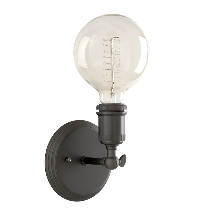 Бра Gates от Eichholtz 109099 EICHHOLTZ ПОД СТАРИНУ, ФОНАРЬ 059724 Бронза;прозрачный  - Вид №8