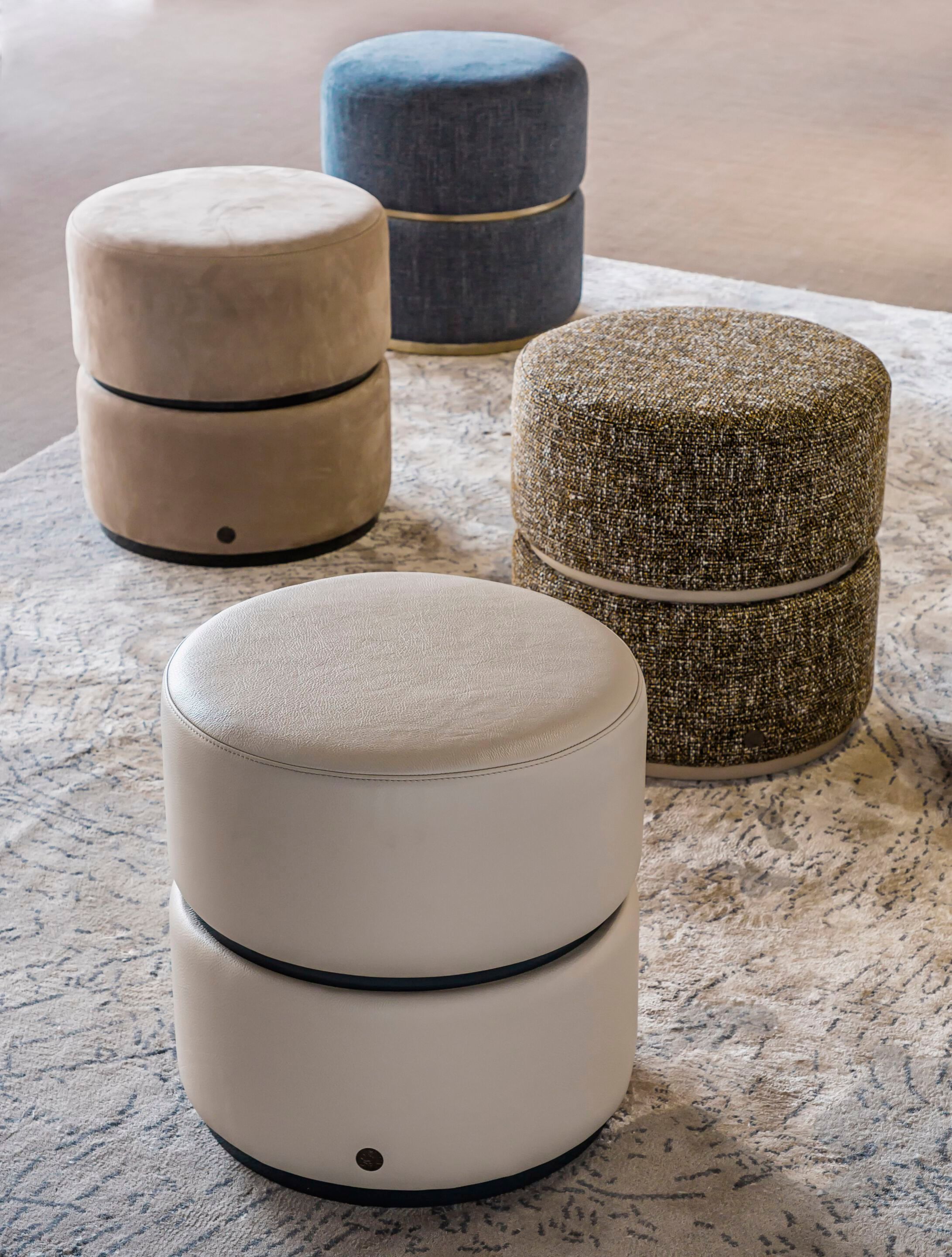 Бархатный пуф Bizzotto Italia Нара ARCH-00061781 - Вид №2